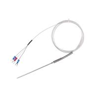 Termopar blindado 304 SS PT100 WZPK-191 | Sonda multicolor de 0,5-8 mm 100-2000 mm(Probe diam 8X200mm)