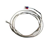 Termopar de alambre blindado acero inoxidable M6 EX par tornillos(K type 6m)