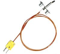 Termopar Sensor de Temperatura Reemplazo Para Traeger Para Ironwood 650 885 | Pro 575 780 Grill, Sonda de metal con soporte, rango de medición 0-800 °C, control preciso de la temperatura al asar
