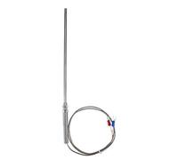 Termopar tipo K con rosca M8, cable de sensor de temperatura de sonda de 200 mm, termómetro de precisión de respuesta rápida 0 400 para medición de alta temperatura (1M)