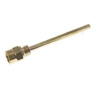 Termopozo de aleación de cobre G 1/2 pulgada para vástago de 160 mm Máx. 160°C y 6 barras