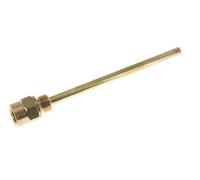 Termopozo de aleación de cobre G 1/2 pulgada para vástago de 200 mm máx. 160°C y 6 barras
