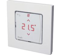Termostato ambiente DEVI, modelo 088U1010, con pantalla, icono RT, 230V
