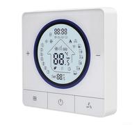 Termostato Calefacción Gas Panel Empotrado 13mm para delgado | ProgramaciÃ³n 5+1+1, ahorro , control para preciso, pantalla clara, para fÃ¡cil instalaciÃ³n