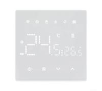 Termostato Calefacción Wifi para tuya para Smart Life Programable Control Voz para alexa Google para caldera Suelo Radiante 86x86mm(Wall-mounted Boiler)
