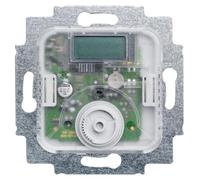 Termostato de ambiente Busch-Jaeger, para empotrar, 230V, con indicador de temperatura, control giratorio, 1 unidad.