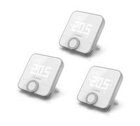 Termostato de Ambiente II de Bosch Smart Home para el Control de termostatos de radiador Inteligentes, Juego de 3 Unidades