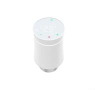 Termostato de radiador TRV digital con horario programable y control de aplicación, repuesto de válvula de calefacción inteligente para sistema doméstico, color blanco, 8,5 x 5,2 cm (1)