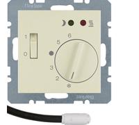 Termostato de suelo radiante Hager Berker con interruptor de contacto - 20348982