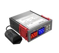 Termostato digital controlador humedad y temperatura 230v stc3028 stc3