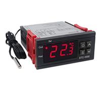 Termostato digital controlador temperatura con sonda 12v