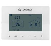 Termostato digital programable - Calefacción infrarroja - 230 voltios - Montaje en pared - Pantalla táctil