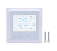 Termostato Digital WiFi Controlador de Temperatura de Pantalla táctil programable Inteligente con Control Remoto para Sistemas de calefacción y refrigeración del hogar ABS