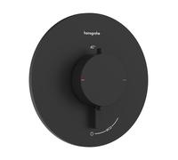 Hansgrohe Ecostat Comfort S grifo para ducha empotrado con termostato negro 33714670