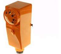 Termostato empotrado para control de temperatura de 20 a 90 °C, con protección IP20, para bombas de circulación de calderas