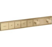 Termostato empotrado RainSelect de Hansgrohe para 4 salidas