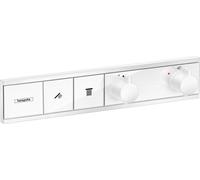 Hansgrohe RainSelect grifo de bañera y ducha empotrado con termostato blanco 15380700