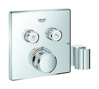 Termostato Grohe Grohtherm SmartControl con dos válvulas de cierre, soporte de ducha integrado, 29125000