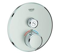 GROHE grifo para ducha empotrado Grohtherm SmartControl con termostato SuperSteel 29118DC0