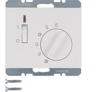 Termostato Hager Berker con contacto NC e indicador LED - 20307109