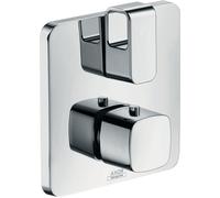 Termostato hansgrohe AXOR Urquiola empotrado con válvula de cierre, 11732000, Color: cromado