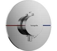 Termostato hansgrohe ShowerSelect Comfort S, empotrado, 1 consumidor, roseta redonda, 15559000, Color: cromado