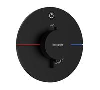 Hansgrohe ShowerSelect Comfort S grifo para ducha empotrado con termostato negro 15553670
