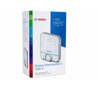 Bosch Termostato de ambiente II – 230 V – calefacción por cable – compatible con Google y Alexa