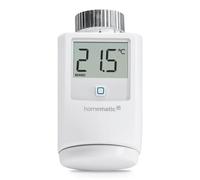 Termostato inteligente para radiador Homematic IP, termostato digital para calefacción, termostato de calefacción, control mediante aplicación, Alexa y Google Assistant.