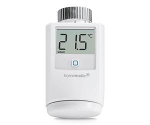 Termostato inteligente para radiador Homematic IP, termostato digital para calefacción, termostato de calefacción, control mediante aplicación, Alexa y Google Assistant.