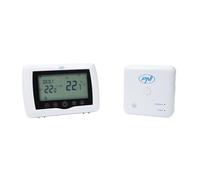 Termostato Inteligente PNI CT36 Pro inalámbrico, con WiFi, Control Mediante TuyaSmart App Internet, para Plantas de calefacción, calefacción refrigeración en Invierno y Verano, programable