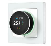 Termostato Inteligente WiFi Compatible con aplicación Tuya, Controlador de Temperatura Digital para Calentamiento de Agua con Perilla de Doble vía, Control por Voz y luz