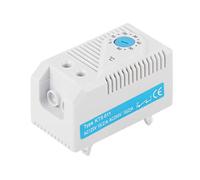 Termostato Mecánico Ajustable Controlador de Temperatura de 0 a 60 Grados, Regulador de Temperatura Interruptor de Termostato para Armario(KTS011)