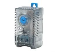 Termostato mecánico Montaje en riel DIN 0-60 ° C Interruptor controlador de temperatura para protección de ventilador de calentador de carcasa eléctrica (KTS011)