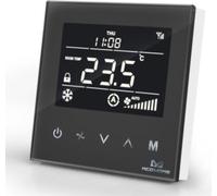 Termostato para unidades de fancoil, color , para sistemas de 2 tubos, compatible con Z-Wave, con panel táctil