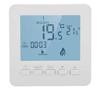 Termostato programable inteligente, termostato programable, pantalla LCD digital, termostato, regulador de temperatura inteligente programable 5 A
