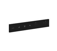 Hansgrohe RainSelect grifo de bañera y ducha empotrado con termostato negro 15381670