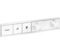 Termostato RainSelect de mano oculto para 2 consumidores, 15380700, Color: blanco mate