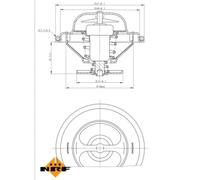 Termostato, refrigerante EASY FIT NRF 725071