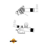 Termostato, refrigerante EASY FIT NRF 725082