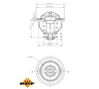 Termostato, refrigerante EASY FIT NRF 725140