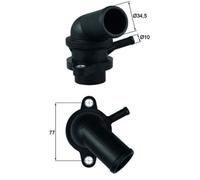 Termostato, refrigerante MAHLE TI 240 87D