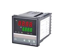 Termostato Rex-c100 220v pt100 KJ tipo termopar entrada Universal SSR/salida de relé regulador de temperatura PID 1300 ℃
