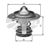 Termostato sin carcasa (cárter) TH29882G1 GATES para HYUNDAI KIA GENESIS