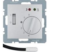 Termostato suelo radiante Berker by Hager20341404 Aluminio
