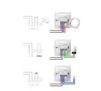 Termostato WiFi, controlador de calefacción inteligente, regulador de temperatura programable para calefacción por suelo radiante, agua caliente, caldera de gas, funciona con aplicación Tuya, Alexa
