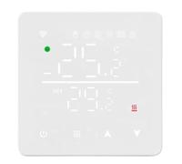 Termostato WiFi para calefacción por suelo radiante para caldera de pared | Controla y monitorea la calefacción de tu hogar de forma remota desde cualquier lugar utilizando la aplicación móvil