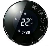 Termostato WiFi para inteligente para Calefacción Suelo Radiante y para caldera - Control para tuya para Smart Life Voz para alexa Google - Pantalla Táctil LCD Programable 2 Hilos (Wall-hung Boiler)
