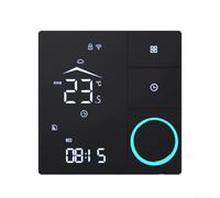 Termostato WiFi para inteligente para Suelo Radiante y para caldera(3A-black)