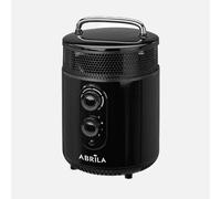 Termovent.ceramico Ptc Isquia 1800w Gris 2pot.3funciones,antivuelco.termost.regulable.asa28,5x18,5x18,5cm Black